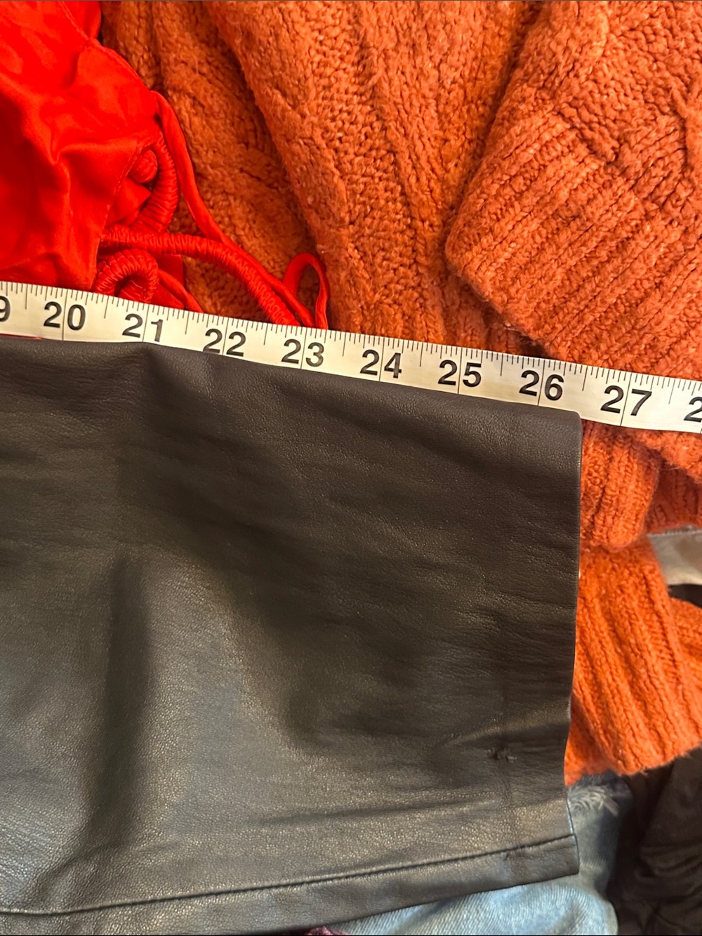 Levi’s Math Club Leather Slacks - Picture 5 of 5